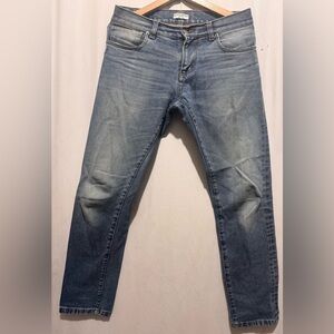 CUISSE DE GRENOUILLE PARIS Blue Slim Jeans with Gradient Fading